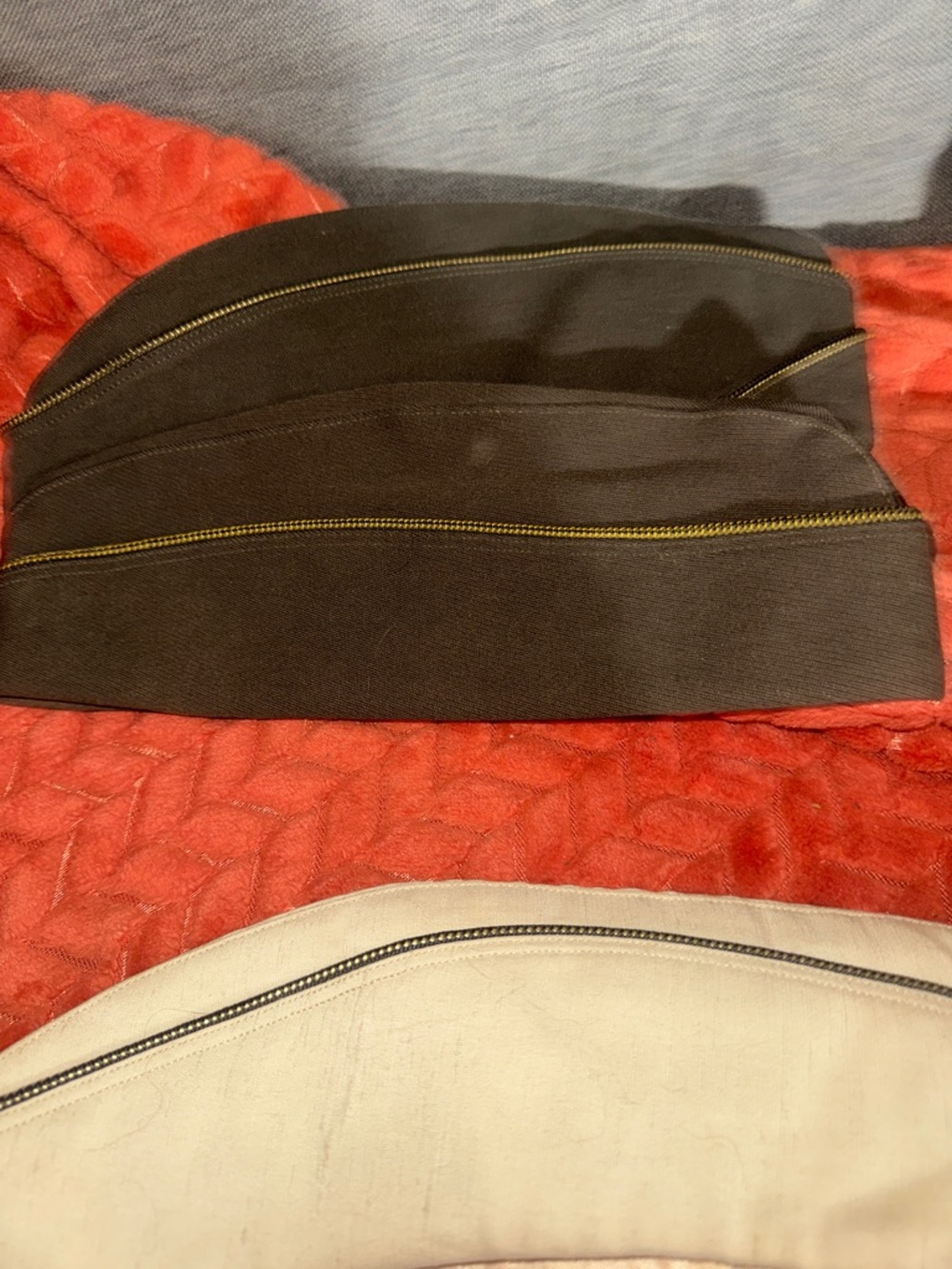 Vintage Military Garrison Caps - Army Air Corps Officer Lot Authentic - Picture 4 of 8